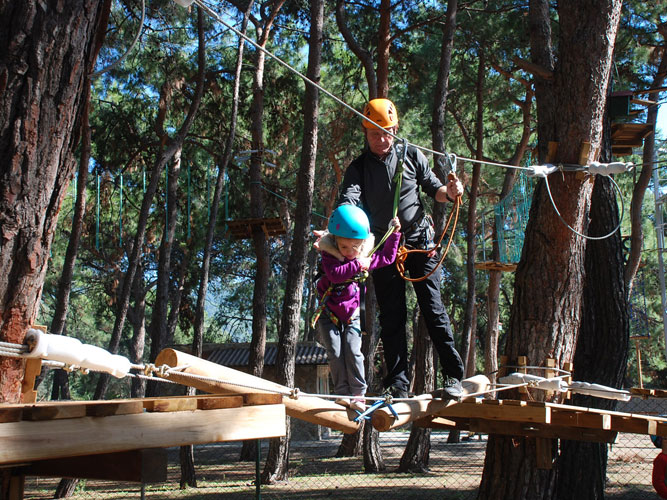 Monkey Park Adventure Activities Low Rope 2