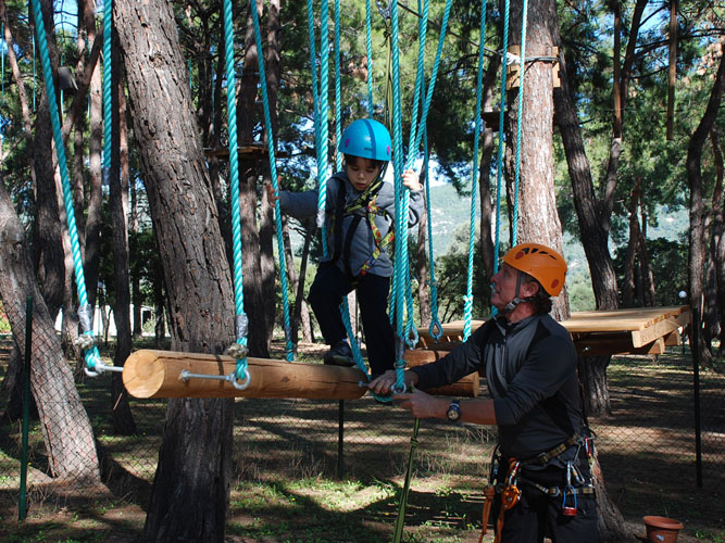 Monkey Park Adventure Aktiviteler Low Rope 3