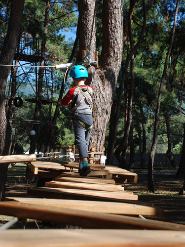 Monkey Park Adventure Aktiviteler Low Rope 4